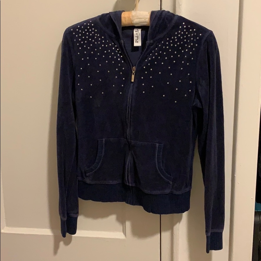 Velour Sweatshirt